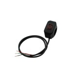 Buton on/off universal ATV / Moto / Cross negru cu rosu, Non Brand