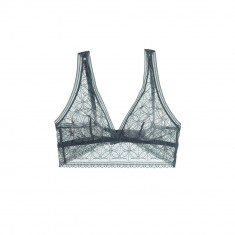 Sutien bralette din dantela Chloe Dark Jade M