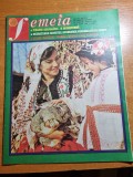 femeia aprilie 1983-art. braila,teleorman,cella delavrancea,n. comaneci,f. pitis