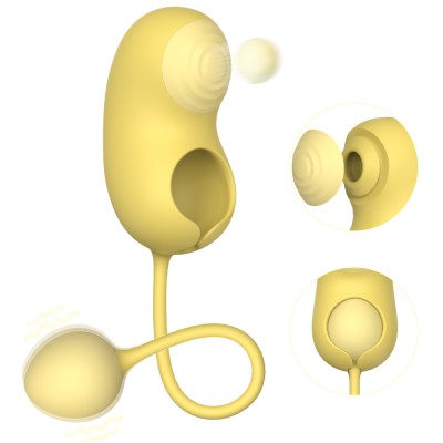 Vibrator Pea Pod Orange foto