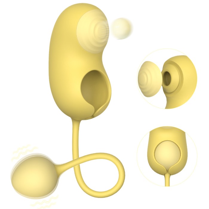 Vibrator Pea Pod Orange