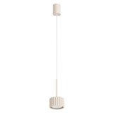 Lustră Suspendată Aura 1 Bej Gx53