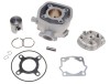 Kit Cilindru + Chiuloasa Scuter Derbi Predator 49cc 50cc, Apa, Piston 40mm, Bolt 12mm