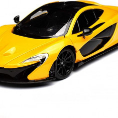 Masinuta Metalica McLaren P1 Galben, Scara 1:24