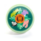 Minge Djeco Savana, diametru 22cm, +2 ani, PVC, animale savana