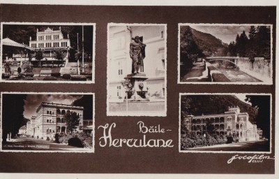 CARTE POSTALA BAILE HERCULANE 5 Imagini foto