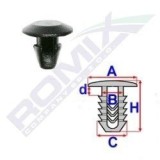 Clema, clips etansare Alfa Romeo 145 146 147 155 156 159 Brera Gtv; Fiat Albea Bravo Croma Doblo Ducato Fiorino Linea Marea Multipla Panda Punto