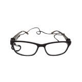 Ochelari de vedere, Unisex, +1, Toc, Snur cadou+Laveta pentru curatare