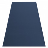 Covor anti-alunecare RUMBA 1390 o singură culoare albastru inchis, 120x200 cm