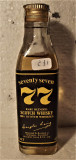 RARE WHISKY miniaturi SEVENTY SEVEN, CL 4,7 GR, 40, ANI 70/80, Europa, Rosu, Sec