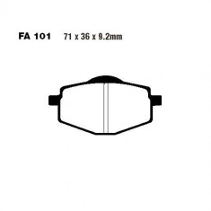 Placute de frana FA101R Sinter R EBC Cod Produs: MX_NEW 7377013MA