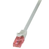 PATCH CORD UTP LOGILINK Cat6, LSZH, cupru, 2 m, gri, AWG26, &quot;CQ2052U&quot; (timbru verde 0.08 lei)