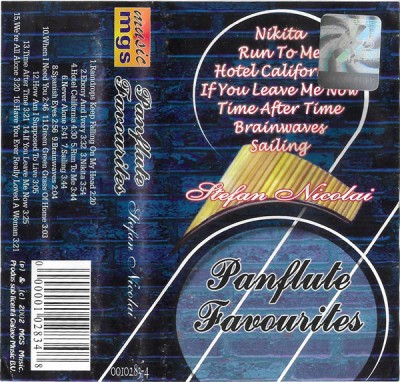Casetă audio Stefan Nicolai &amp;lrm;&amp;ndash; Panflute Favourites, originală foto
