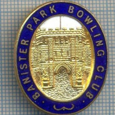 AX 310 INSIGNA BOWLING- BANISTER PARK - BOWLING CLUB -MAREA BRITANIE