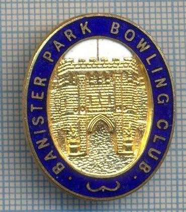 AX 310 INSIGNA BOWLING- BANISTER PARK - BOWLING CLUB -MAREA BRITANIE