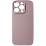 Husa silicon TPU Matte bej-roz pentru Apple iPhone 16 Pro