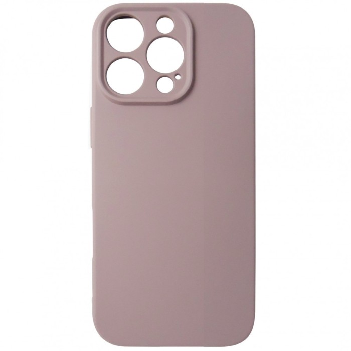 Husa silicon TPU Matte bej-roz pentru Apple iPhone 16 Pro