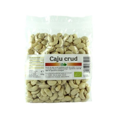 Nuci Caju Crude Intregi Raw Bio 200 grame Deco Italia foto