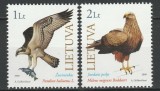 Lituania 2000 - Păsări de prada, serie neuzata