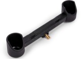 Suport KORUM Adjustable Butt Cup Buzz Bar, Black, 1buc/pac