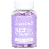 Supliment Alimentar, SugarBear, Sleep, pentru Somn Linistit, Melatonina, Magneziu, Teanina, Rest Wel