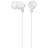 Casti In-Ear Sony MDR-EX15LPW, Cu fir, Alb