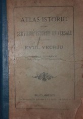 ATLAS ISTORIC PENTRU SERVICIUL ISTORIEI UNIVERSALE - EVUL VECHIU foto