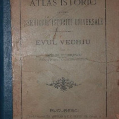 ATLAS ISTORIC PENTRU SERVICIUL ISTORIEI UNIVERSALE - EVUL VECHIU