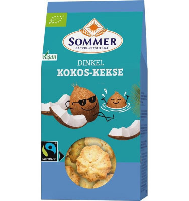 Dinkel Kokos Mini Fursecuri Bio din Alac cu Cocos Sommer 150gr foto