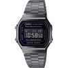 Ceas Barbatesc Casio Vintage Iconic A168WEGG-1B, Digital, Inox, Argintiu, Rezistent Apa