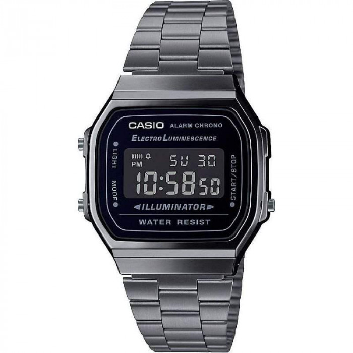 Ceas Barbati, Casio, Vintage Iconic A168WEGG-1B - Marime universala