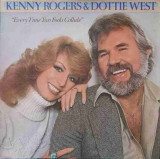 Disc vinil, LP. EVERY TIME TWO FOOLS COLLIDE-KENNY ROGERS, DOTTIE WEST, Rock and Roll