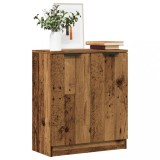 vidaXL Dulap, lemn &icirc;nvechit, 60x30x70 cm, lemn prelucrat