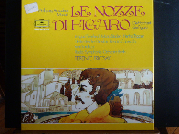 Editie cartonata 3XLP Mozart .....&ndash; Le Nozze Di Figaro (VG++)