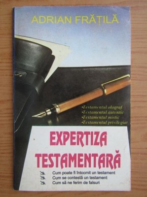Adrian Fratila Expertiza testamentara foto