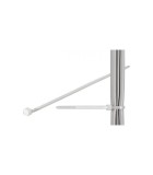 Coliere plastic de strangere cabluri 200x2.5 mm transparent 100buc fixPoint