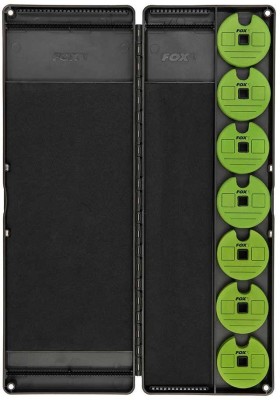 Penar Fox Edges Large Rig And Disc Box, 50 Pin, 7 Discs, 35.5x13x3.5cm foto