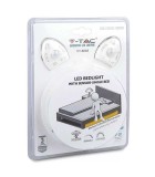 Kit banda LED cu senzor de miscare pentru iluminat pat 3000K (DOUBLE) 2m 260lm IP20 V-TAC