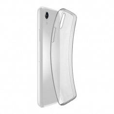 Husa Cover Cellularline Silicon slim pentru iPhone XR Transparent foto