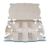 Tava sudura fibra optica splice tray universala pentru ODF si cutii FTTH, 24 splice, plastic ABS