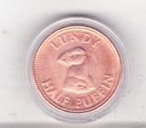 Bnk mnd Lundy Island 1/2 puffin 2011 unc, Europa