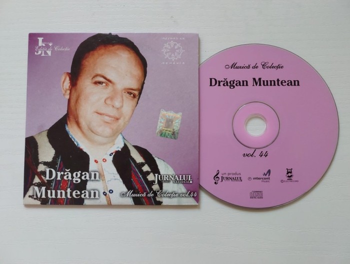 CD: Dragan Muntean, colectie Jurnalul National vol 44, muzica populara romaneasca