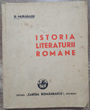 Istoria literaturii romane - D. Murarasu// 1940