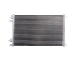 Condensator climatizare Renault Megane 2 (M), 11.2002-02.2008, motor 1.5 dci, 1, 9 dci; 2, 0 dci diesel, 1.4, 1, 6; 2, 0/2, 0 T benzina, full alumini