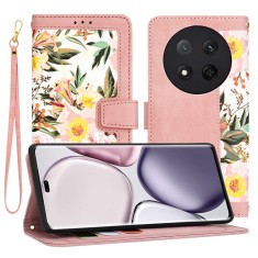 Husa personalizata fete Honor Magic7 Lite Techsuit FlipCraft, roz foto