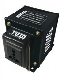 Transformator de tensiune, Convertor de la 220V la 110V si Reversibil 500VA 500W, TED Electric, Oem