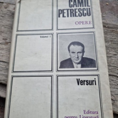 OPERE, VOL.I VERSURI - CAMIL PETRESCU