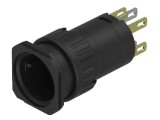 Comutator corp 16 mm, 1 poziție stabilă, NC + NO