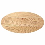 Cumpara ieftin Blat de masa 80x40x2 cm lemn masiv de stejar oval