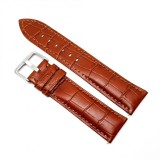 Cumpara ieftin Curea Ceas &bdquo;Classic Cognac&rdquo; &ndash; Piele Naturală de Vițel (18mm - 24mm)